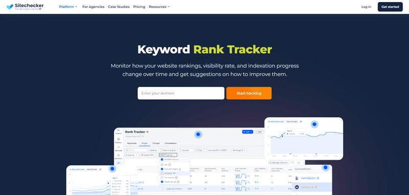 SiteCheckerPro Rank Tracker